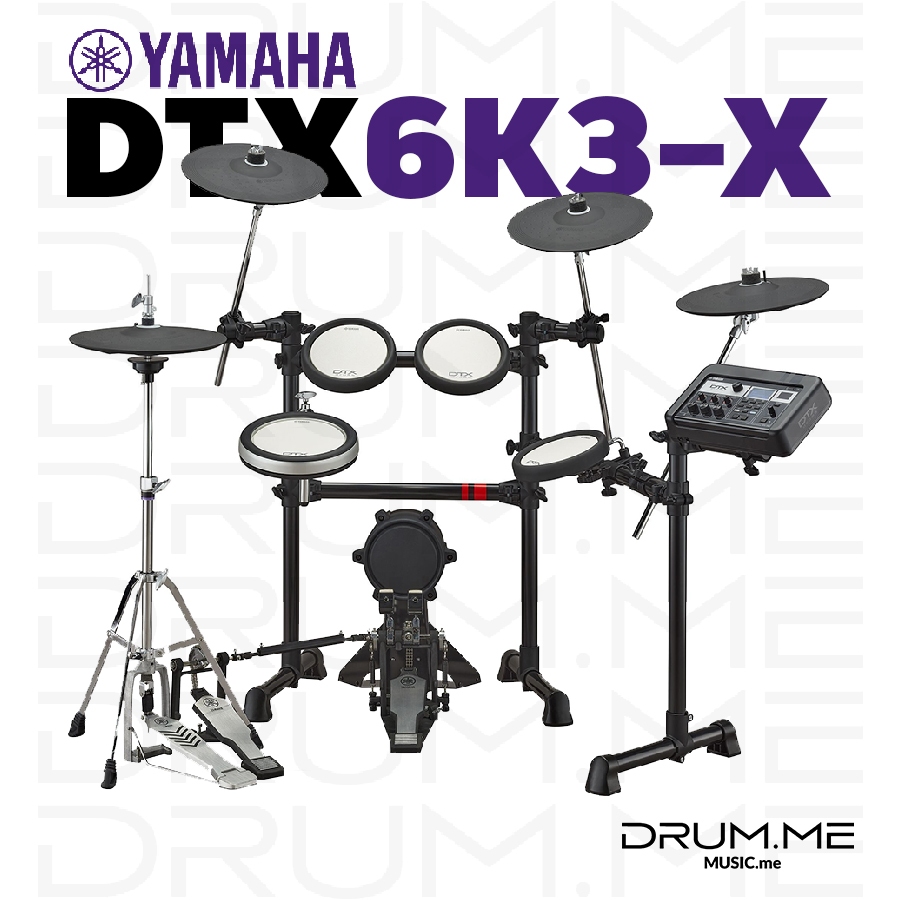 กลองไฟฟ้า Yamaha DTX6K3-X ของแท้ 100% มีรับประกันศูนย์ [ส่งด่วนพร้อมติดตั้งในกทม.และใกล้เคียง]
