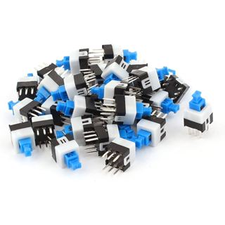 สวิตช์ กดติด กดดับ กดติด ปล่อยดับ 6ขา Latching Push Self-Loc…