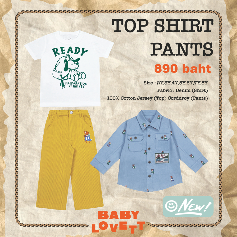 11 Denim - Top and Shirt and Pants
