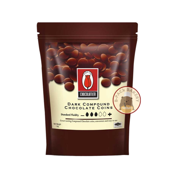 (เหรียญ) (ทิวลิป ดาร์คคอมพาวด์ 1Kg) ทิวลิป ดาร์ค คอมพาวด์ / TULIP Dark Compound (Coin) / 1Kg