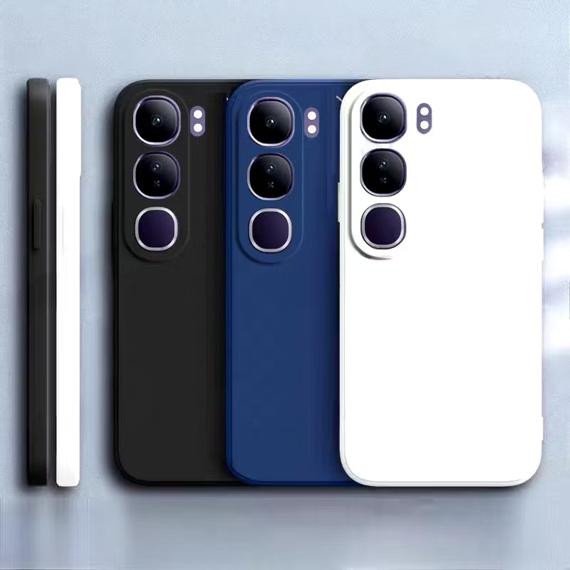 Vivo Y21D/Vivo Y300 5G/Vivo Y19S/Vivo Y200 5G(ส่งในไทย)เคสTPUนิ่มสีพาสเทลแบบคลุมกล้องVivo Y200 5G/Vi