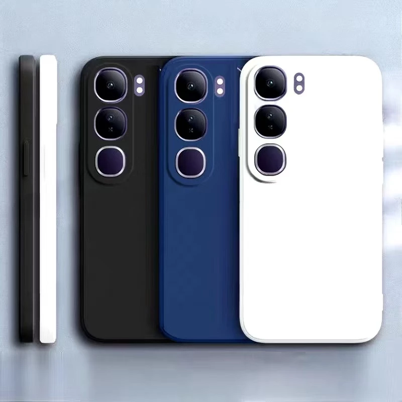 Vivo Y21D/Vivo Y300 5G/Vivo Y19S/Vivo Y200 5G(ส่งในไทย)เคสTPUนิ่มสีพาสเทลแบบคลุมกล้องVivo Y200 5G/Vivo V40 Liteตรงรุ่น