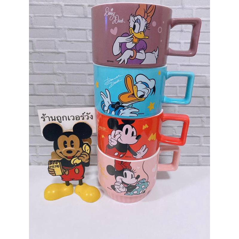 SETแก้วเซรามิกลายDisney ได้4ใบ