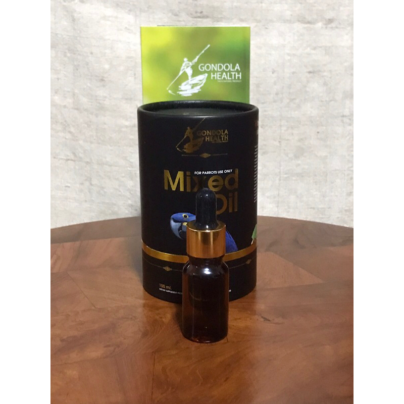 Mixed Oil Gondola Healt วิตามินสำหรับนก  แบบแบ่งขายขนาด 10 ML