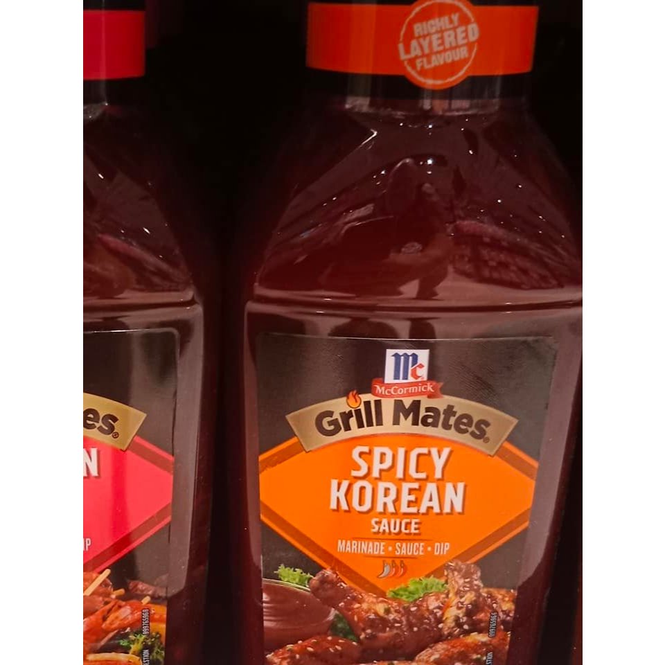 McCORMICK Grill Mates Rub & Sauce SPICY KOREAN 500g * USA IMPORT IDEAL FOR BBQ *