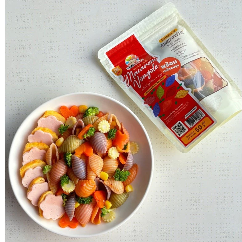 C999 แคร์ช้อยส์ เส้นพาสต้าผสมผักรวม และบะหมี่ผสมผักและสาหร่าย สำหรับเด็ก 8 เดือนขึ้นไป thumbnail 6