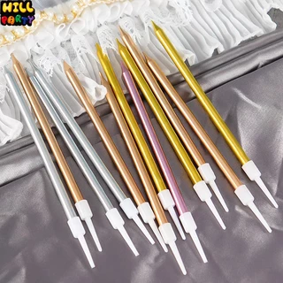 เทียน เทียนวันเกิดแบบตรงยาว เทียนวันเกิด เทียนวันเกิดแบบ มีหลายสีให้เลือก