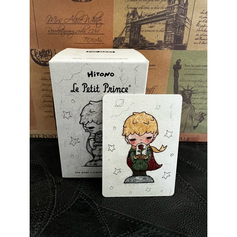 [พร้อมส่งจากไทย ] ของแท้ 100%, Popmart HIRONO Hirono × Le Petit Prince (V.7) Blind Box (เช็คการ์ด เลือกตัว)