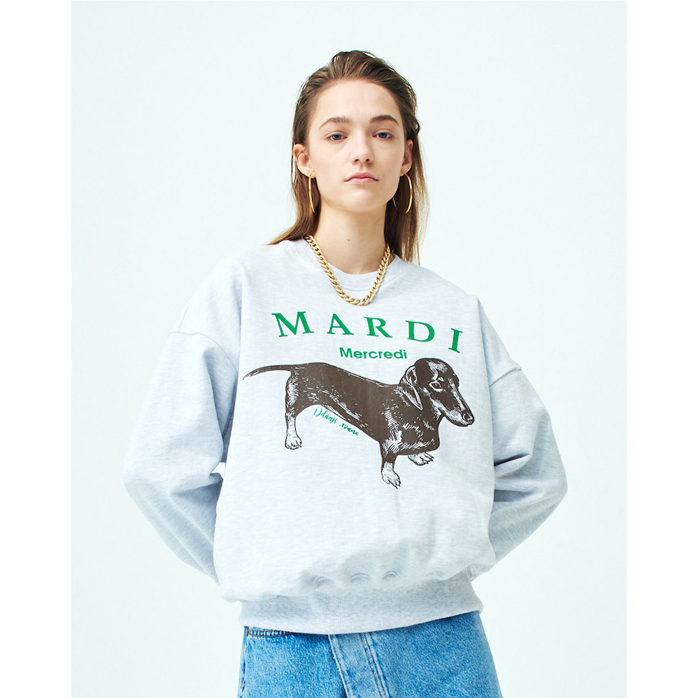 MARDI MERCREDI SWEATSHIRT DDANJI_HEATHER