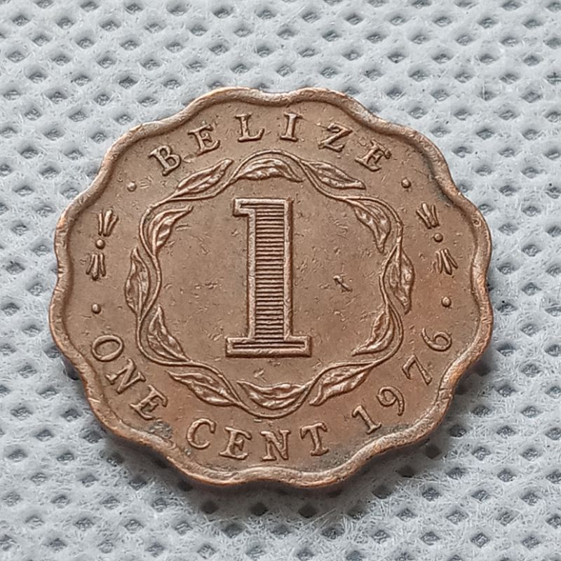 เหรียญ(2283)เบลิซ 1 Cent 1976