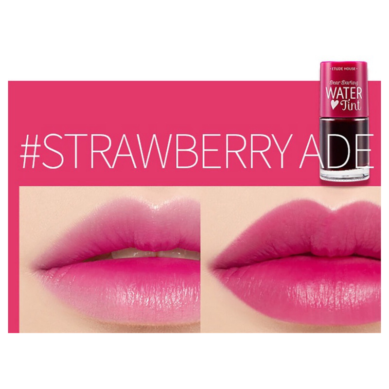 ETUDE Dear Darling Water Gel Tint สีแดง RD301 อีทูดี้ ทินท์ ติดทน สีสดใส Made in Korea หลายสูตรตามตัวเลือก ❤️❤️ ราคา ถูกที่สุด ดีลบีเคเค แกลเลอรีภาพที่ 7
