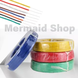 UL1007 สายไฟเดี่ยว แกนฝอย Hook Up Wire UL AWM 1007 80°C 300V สายไฟอ่อน 18/20/22/24 AWG