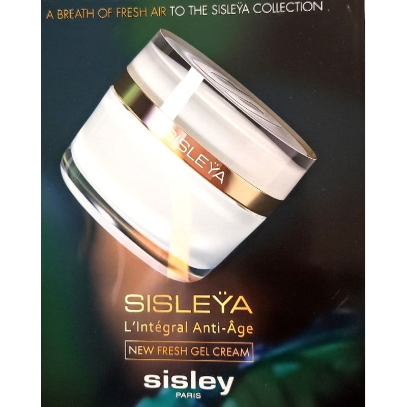 (Tester-Exp.2027) SISLEŸA L'INTÉGRAL ANTI-ÂGE FRESH GEL CREAM 2,5ml. สำหรับผิวมันผิวผสม (50ml. 17,900B)
