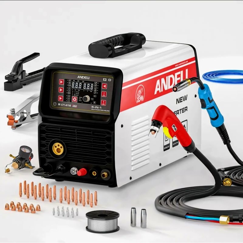 ANDELI ตู้เชื่อม2ระบบแท้ MCT416 (MIG,CUT) +mma+lift tig เชื่อมและตัดได้ในตัวเดียวกัน