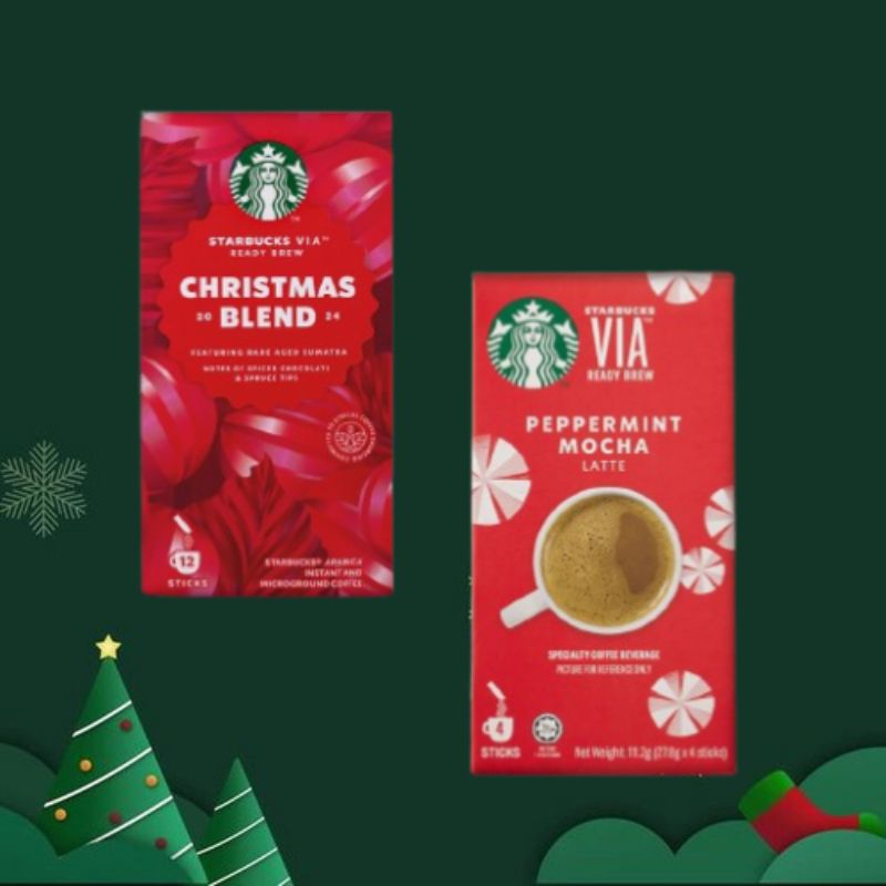 กาแฟพร้อมดื่ม Starbucks VIA™ Christmas Blend