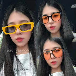 มีส่งด่วน 🇹🇭 แว่นแฟชั่น แว่นตากันแดด 💛สีเหลือง💛 มีเก็บเงินปลายทาง COD
