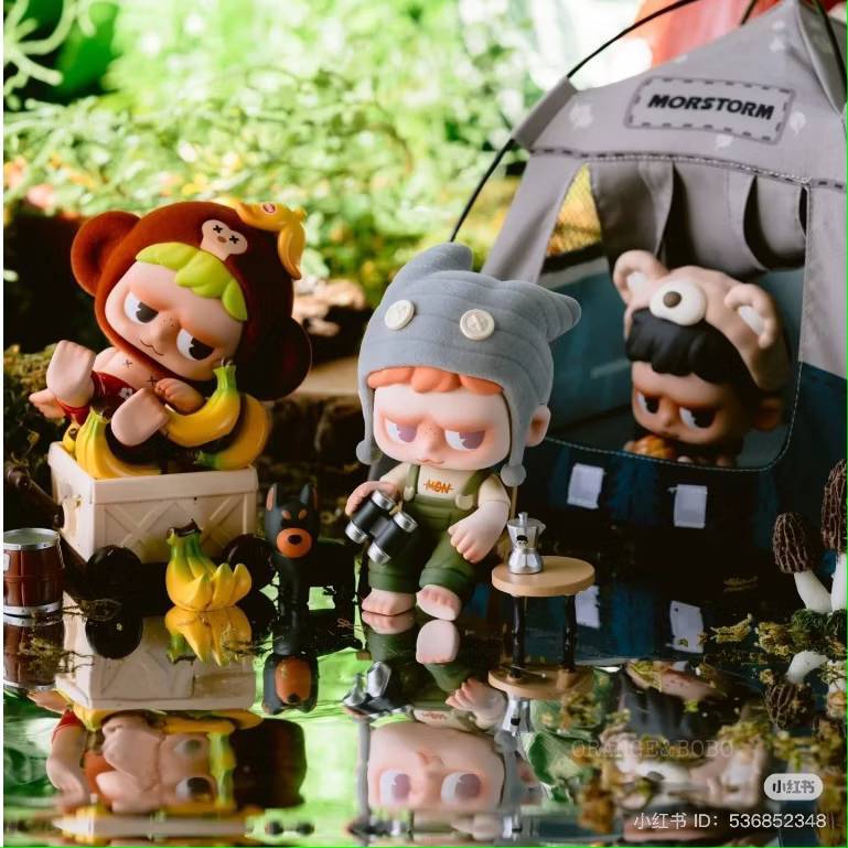 Monboo The Camping Diary(กล่องสุ่ม art toy ลุ้นซีเคร็ต) พร้อมส่ง