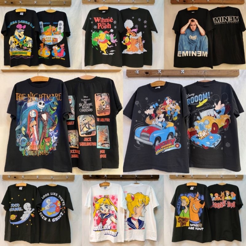 เสื้อผ้าเฟต งานป้าย งาน Bootleg. งานวง การ์ตูนเอนิเมะ