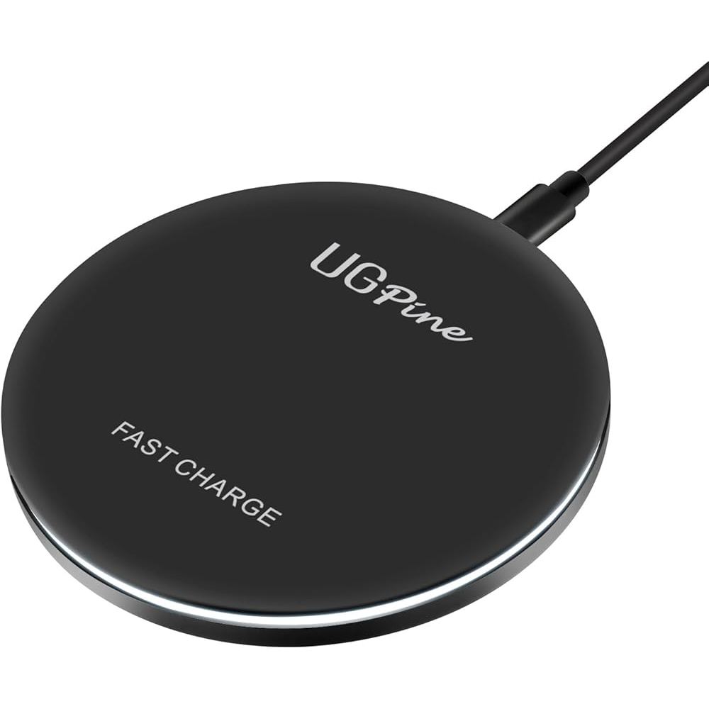 UGpine QX100 Type C Wireless Charger,Qi Wireless Charging