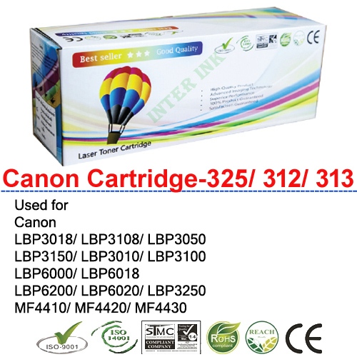 หมึกเลเซอร์ Canon Laser Shot LBP3018 / LBP3108 / LBP3050 (Cartridge-325) สีดำ Balloon