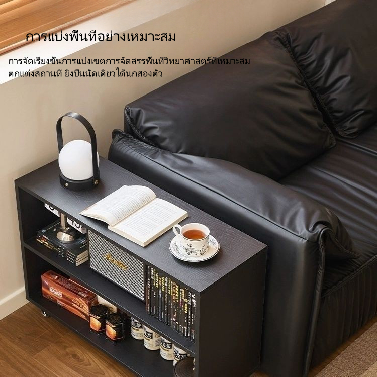 💢💢ห้องนั่งเล่นโซฟาสไตล์อเมริกันวินเทจด้านข้างโต๊ะกาแฟมือถือตู้เก็บของอเนกประสงค์สำหรับรถเข็นขนาดเล็ก - รูปที่ 4