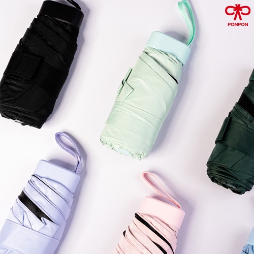 PONPON ร่มพกพา น้ำหนักเบา พกพาสะดวก ป้องกัน UV