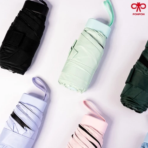 PONPON ร่มพกพา น้ำหนักเบา พกพาสะดวก ป้องกัน UV