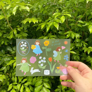 [Take Time To Make Kraam] Sticker Premium PET / Sticker PVC Premium Clear สติ๊กเกอร์กันน้ำสำหรับตกแต่ง