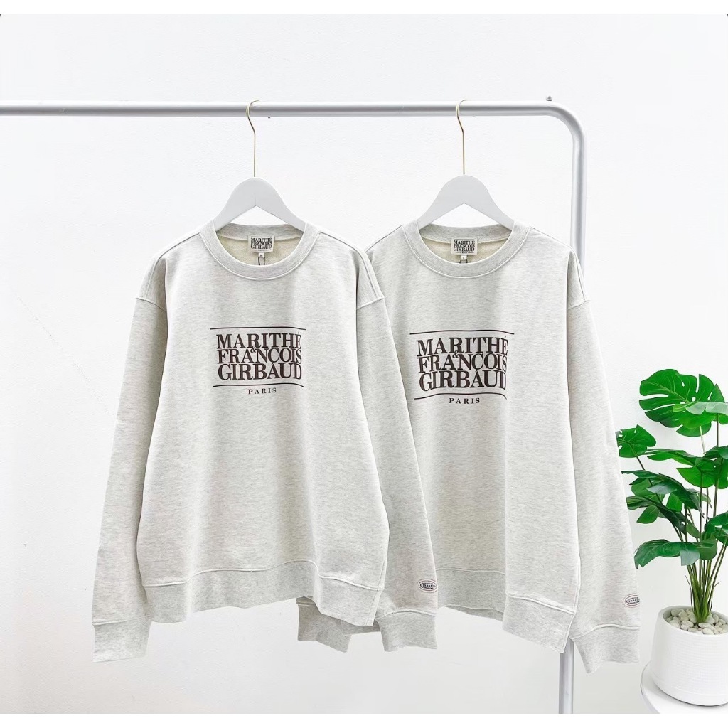 Marithe Classic Logo Sweatshirt