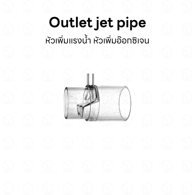 Mofish Outlet jet pipe หัวเพิ่มแรงน้ำและออกซิเจน ช่วยเพิ่มการไหลเวียนและการเติมออกซิเจนในตู้ปลา