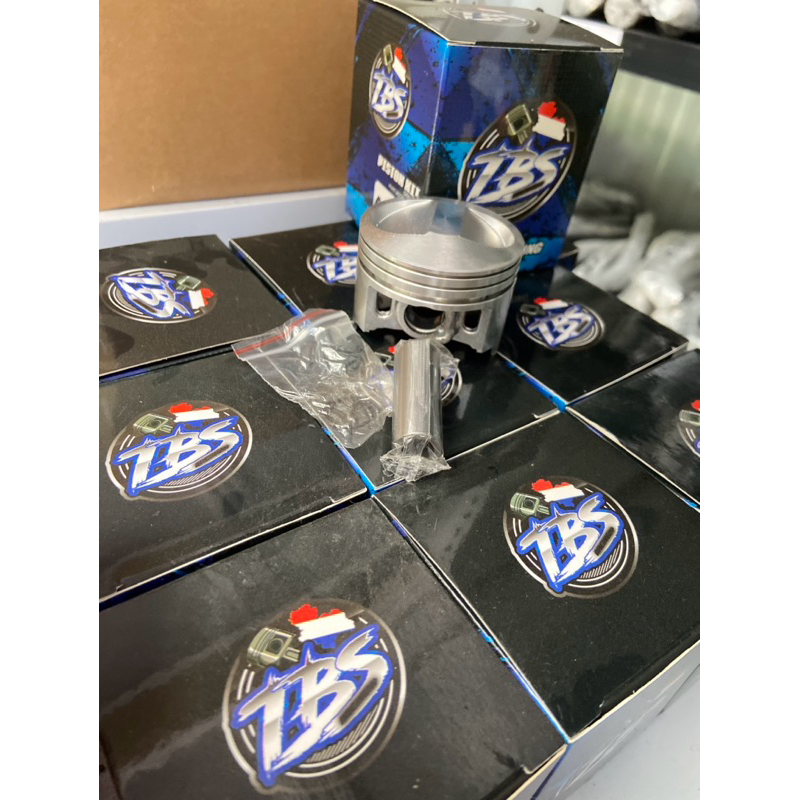 ลูกสูบ เต้บ้านสวนTBS ลูก53 ปาดหัวหลบวาว cnc สำหรับรถแข่ง รถเส้นทางยาว