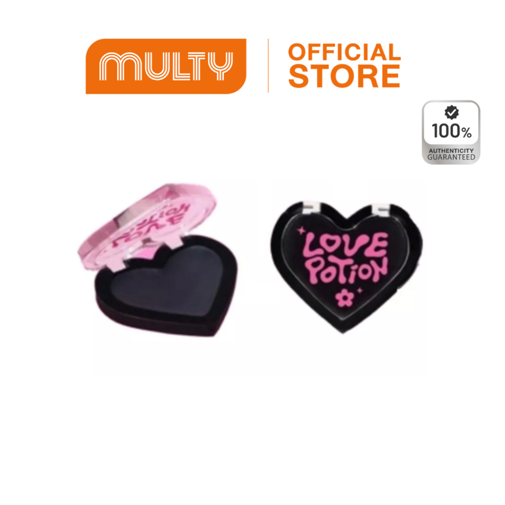 Love Potion Blush PH Black love 2.8 g บลัชสีดำ เปลี่ยนสีตามค่า PH