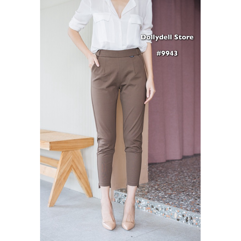 9943 กางเกง Dolly Dell ทรงใส่ทำงาน ผ้ายืดกระชับ ทรงสวย - รูปที่ 4