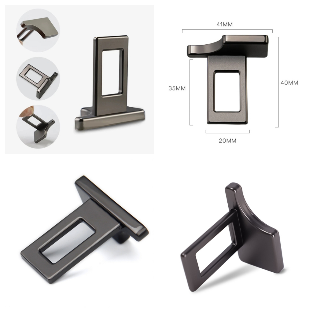 BMW Mitsubishi Ford Mazda Benz HAVAL Suzuki ความปลอดภัยของรถนิรภัยเข็มขัดนิรภัยเข็มขัดหัวเข็มขัด Alarm Canceler 1PCS - รูปที่ 3