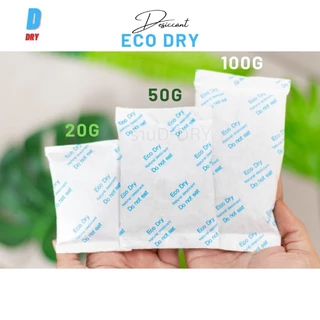 ซองกันชื้น ใช้ได้กับอาหาร☘️ Eco dry สารกันชื้น ซองดูดความชื้น / 1g 20g 50g 100กรัม /แผ่นป้องกันเชื้อรา