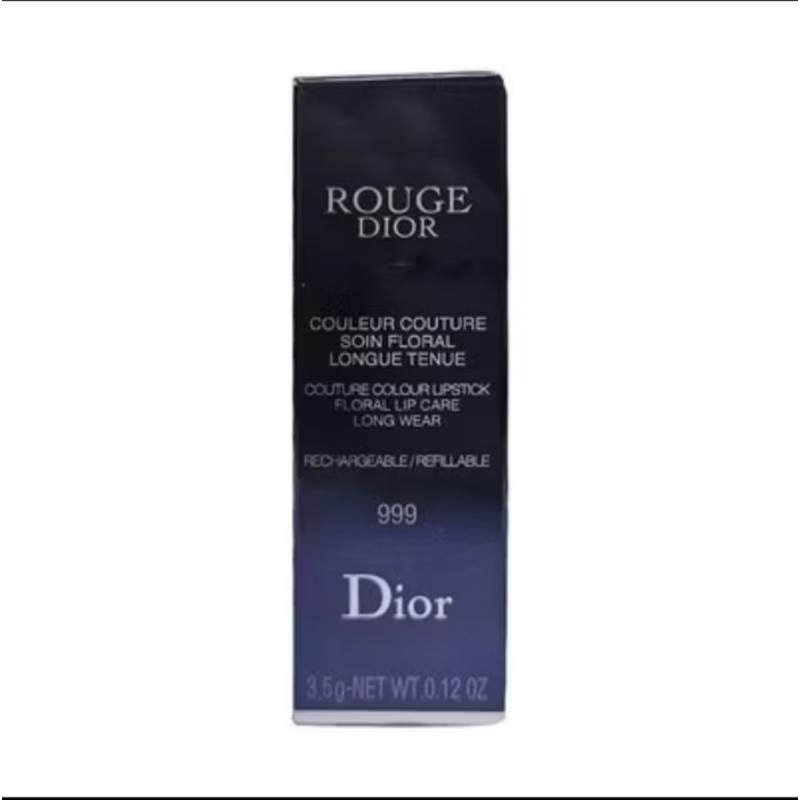 ลิปสติก DIOR ROUGE DIOR FLORAL CARE LIP BALM 999 พร้อมกล่อง Dior