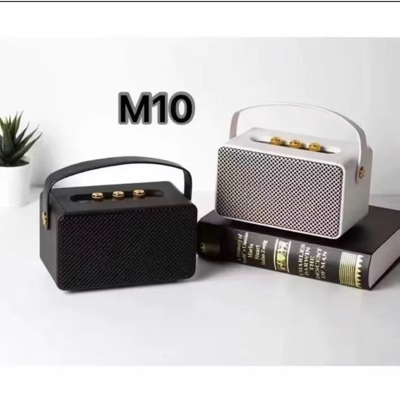 M10 ลำโพงบลูทูธ ลำโพงไร้สายและบลูทูธ มีปุ่มปรับ 3 ระดับ เสียงดี แบบพกพา พร้อมส่งภายใน1วัน
