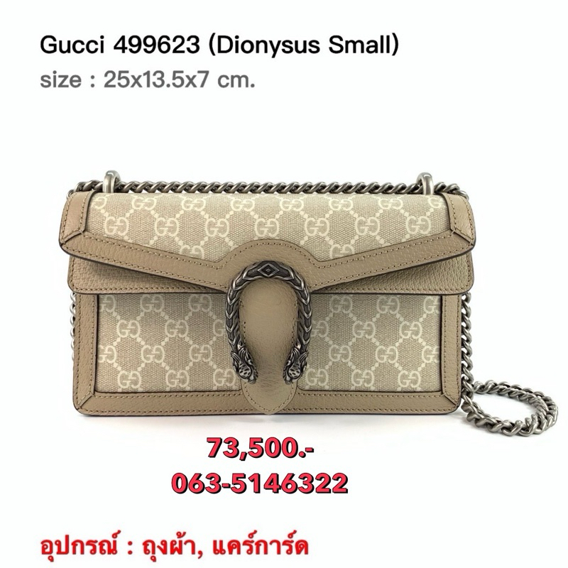 Gucci Dionysus 499623 Small Bag