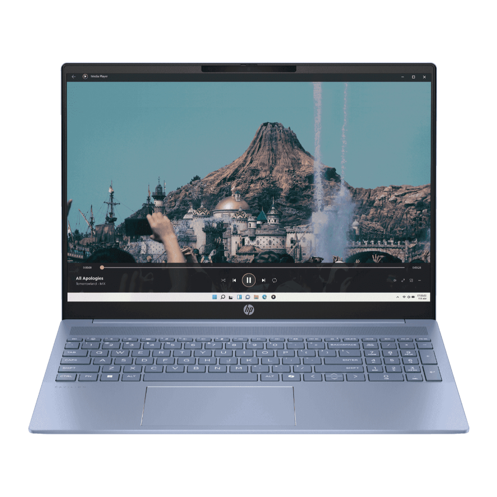 [จอใหญ่ 16" WUXGA] HP Pavilion 16 | Ryzen7-8840U | AMD Radeon | 16GB/512GB | Win11+MS21 16-ag0029AU