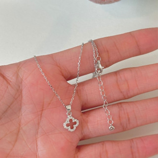 [ได้รับการรับรองเงินแท้] Suwann.na สร้อยคอ สร้อยคอเงินแท้ สร…