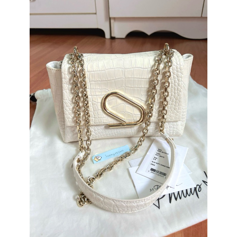 Used มือ2 แท้ Phillip Lim Alix Chain Croc ปี2020