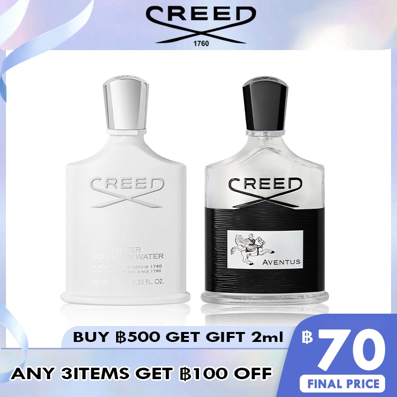 【 แจกเงินโทรฟ】น้ำหอมขายดี Aventus EDP & Silver Mountain Water EDP น้ําหอม unisex น้ำหอมสำหรับผู้ชาย น้ําหอมชายติดทนนา