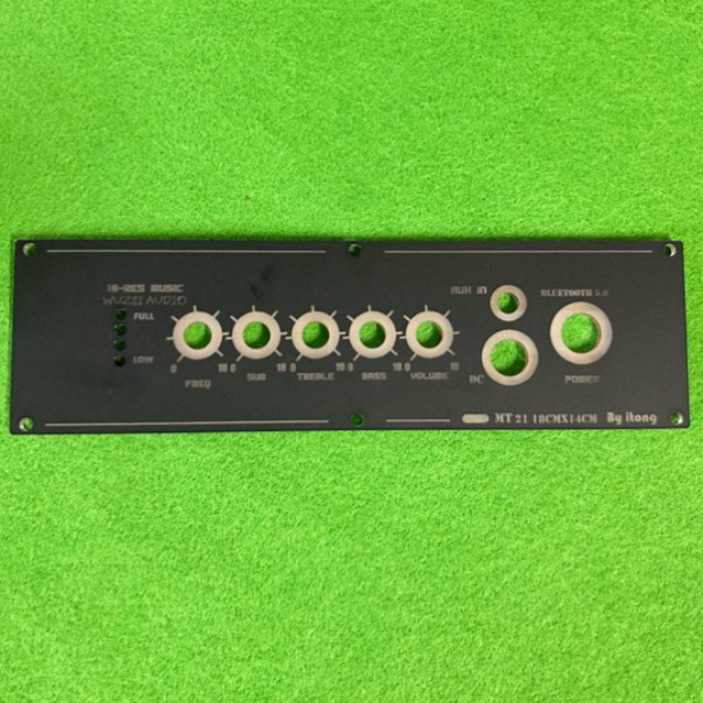 แผ่นเพลทลำโพงDIY MT21 [18CM*4CM] ไม่ย้ายวอลลุ่ม