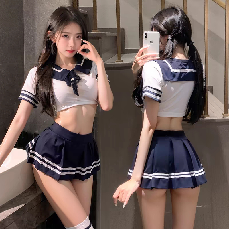 🎉ชุดนอนไม่นอน ชุดนอนเซ็กซี่ ชุดคอสเพลย์ ชุดเซ็กซี่ ชุดนักเรียนน่ารัก ชุดครูเซ็กซี่ พร้อมส่งจากไทย QQ80