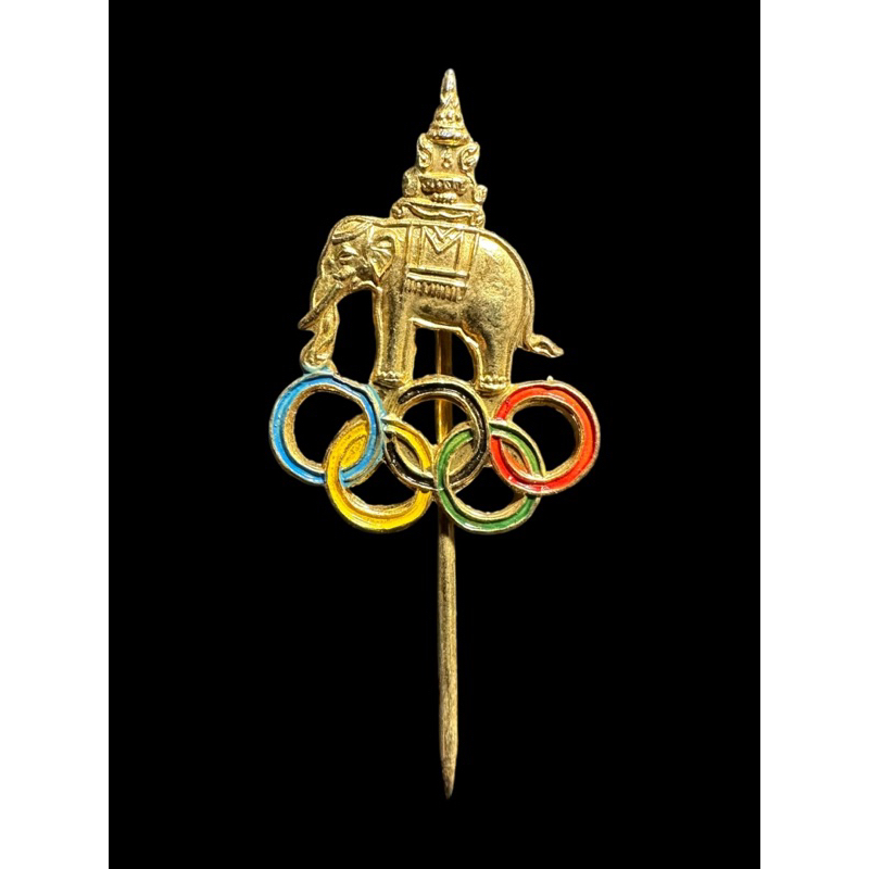 เข็มกีฬาโอลิมปิก เข็มช้าง (olympic pin) แบบยาว