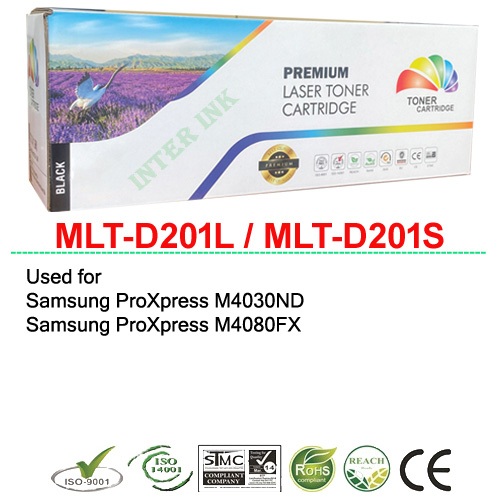 ตลับหมึก Samsung MLT-D201S / MLT-D201L (สีดำ) Full Color