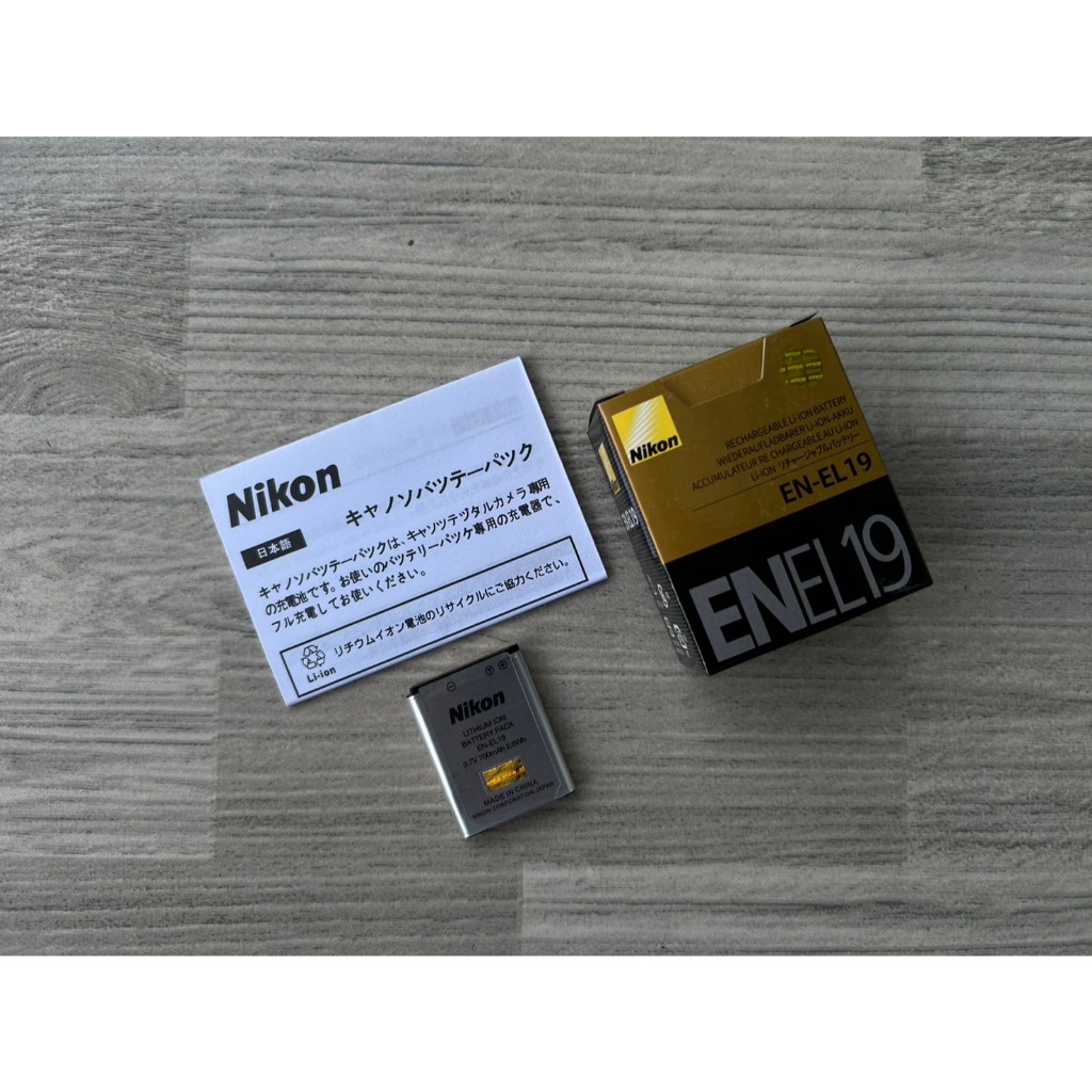 แบตเตอรี่ EN-EL19 กล้อง Nikon Coolpix S33 S100 S2600 S2750 S2800 S2900 S3200 S3400 S3400 S3600 S4100 S4300 S5300 S6500
