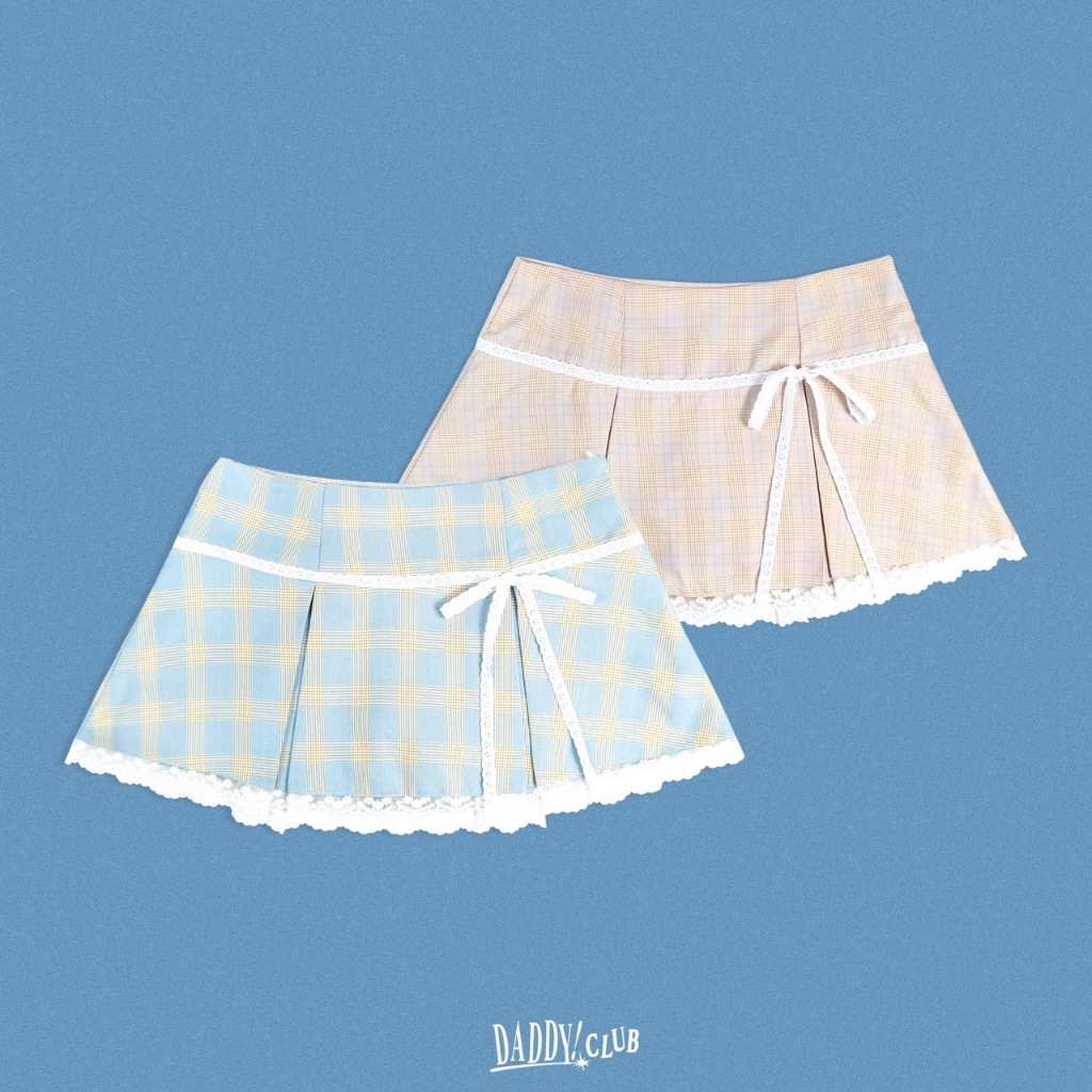 DADDYCLUB | Judy Skirt กระโปรงเอวต่ำ สุดน่ารัก