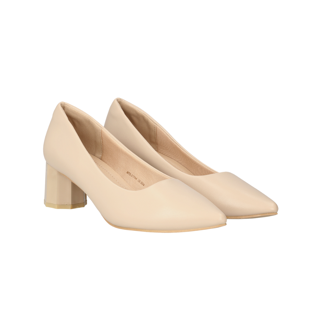 MARIA PIA (มาเรียเปีย) รองเท้าส้นสูง รุ่น M75-21744(Beige,36)