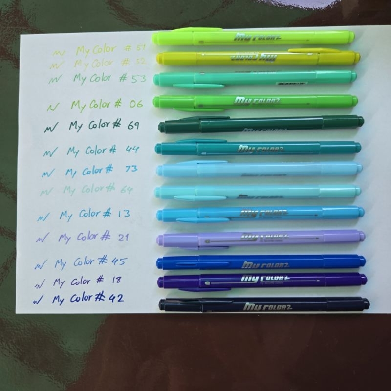 Dong-a my color2 ปากกาหัวเมจิก 2 หัว